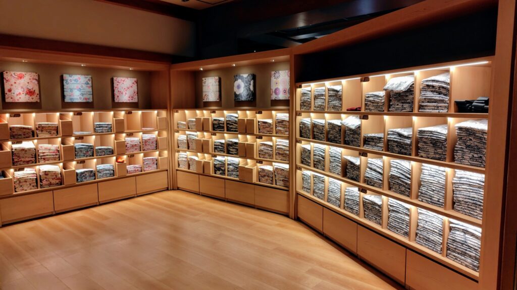 日本の宿古窯、セレクトアメニティルームの館内着