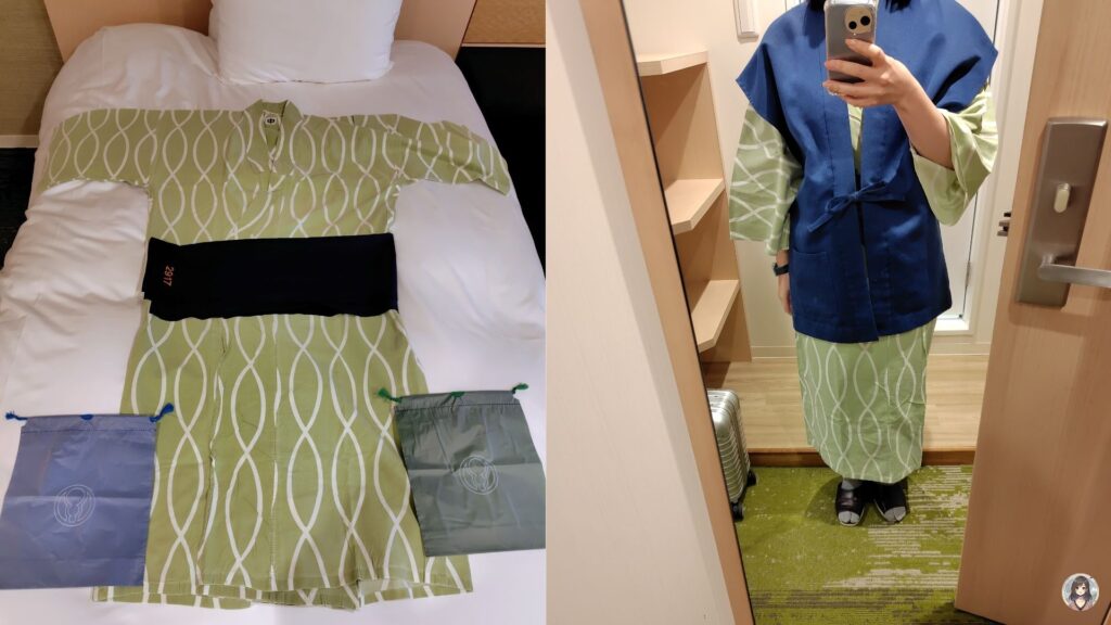 第一滝本館、館内着