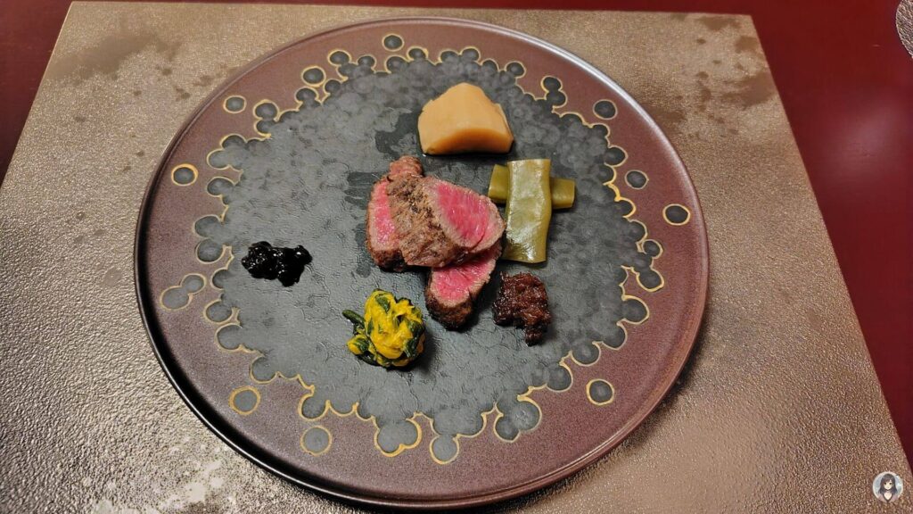 十勝川温泉三余庵：夕食の焼き物