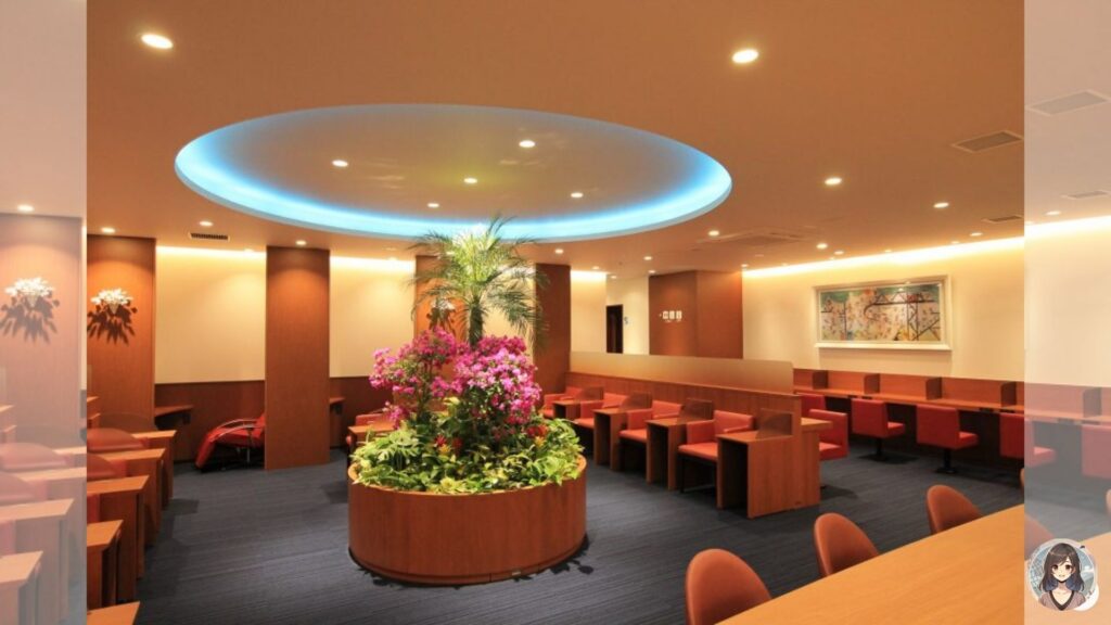 ブーゲンラウンジひなた：ラウンジ内リラックス席