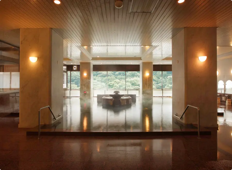 あさやホテル、紅葉の湯