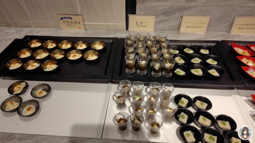 あさやホテル、夕食、日光生湯葉ほか