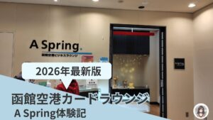 函館空港ビジネスラウンジA Spring.