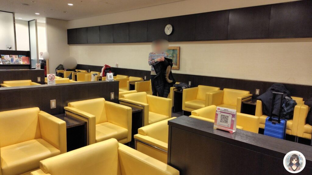 函館空港ビジネスラウンジA Spring.、座席２
