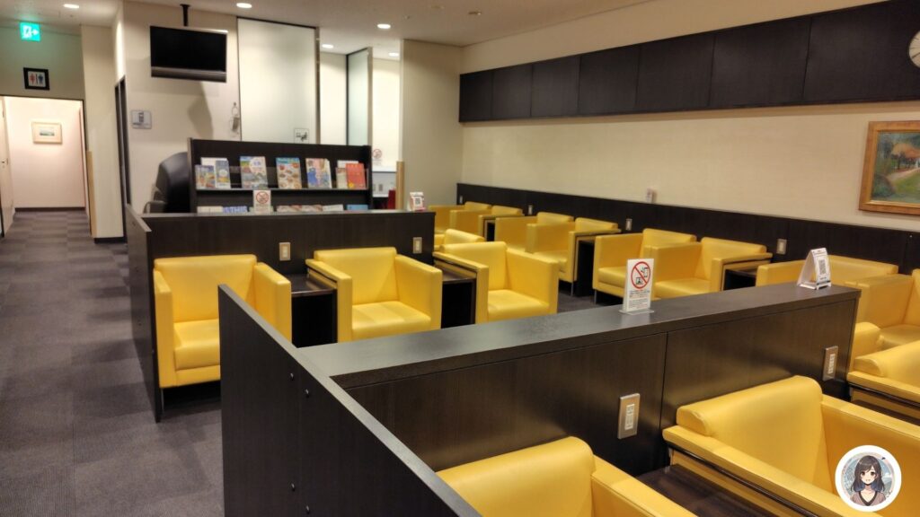 函館空港ビジネスラウンジA Spring.、座席１