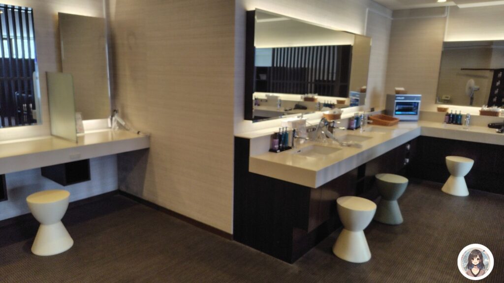 洗面台 アメニティ ドライヤー