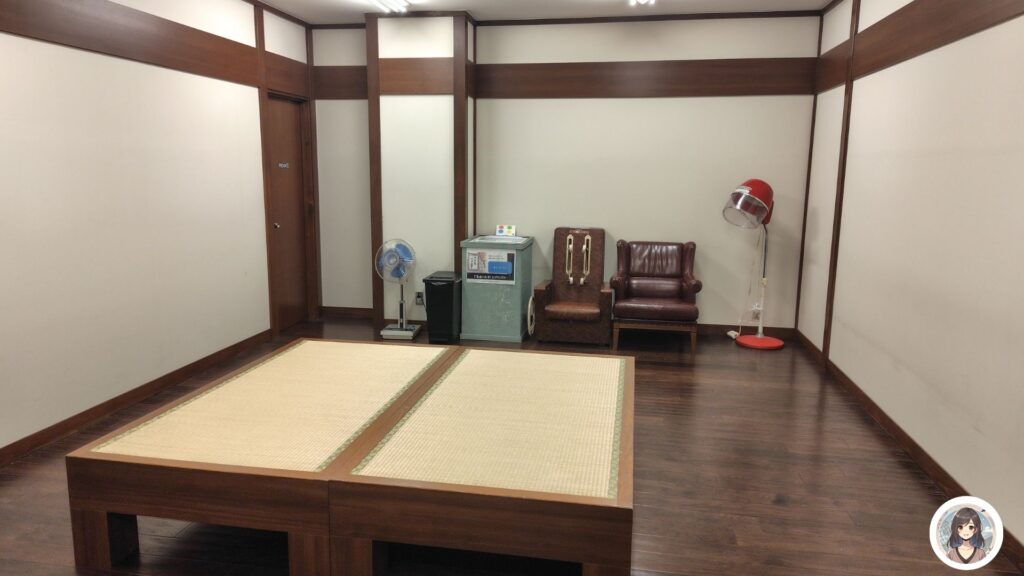 昭和乃湯 休憩室 畳