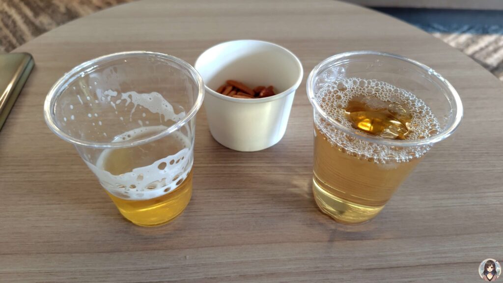 クラフトビールと梅酒でかんぱい！