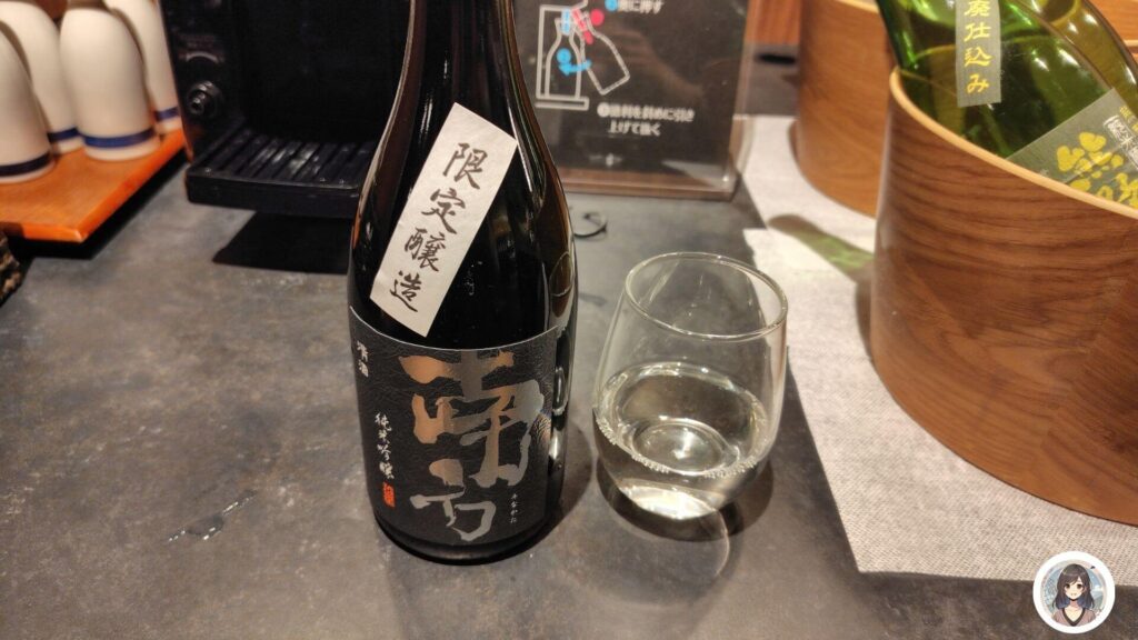 紀州の梅酒と焼酎のコーナー