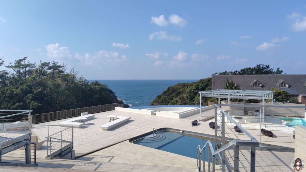 地中海リゾート風のスパガーデン