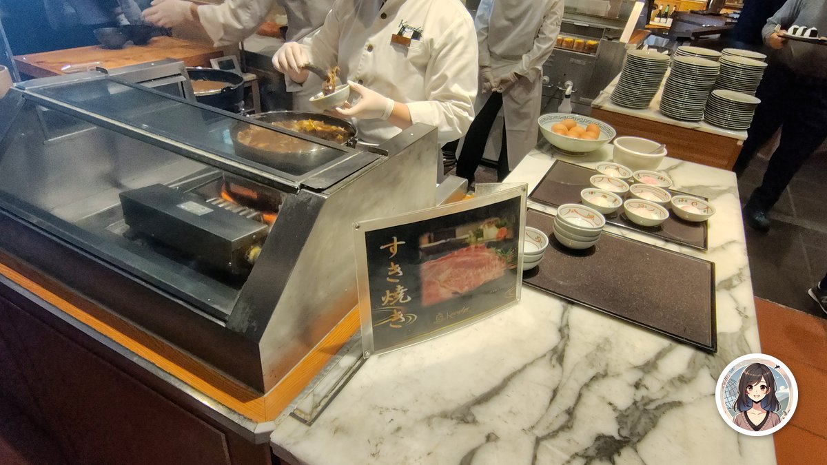 ホテル川久 朝食 ビュッフェ